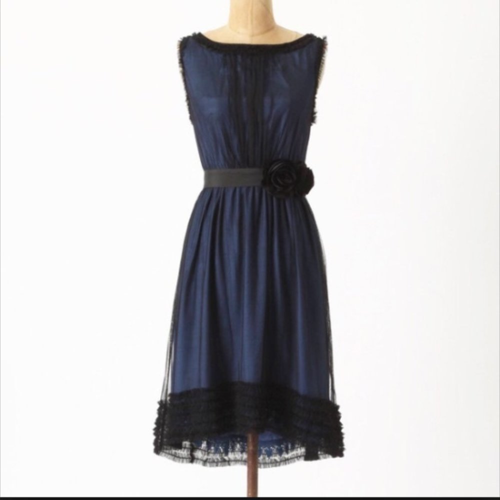 NWT Anthropologie Moulinette Souers Stilled Night Dress S